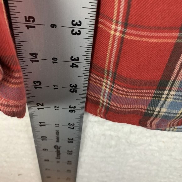 Ralph Lauren Shirt Men 3XLT Multicolor Plaid 100% Cotton Casual Button-Down 8412 - Picture 9 of 10